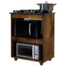 Balcão para Cooktop 5 Bocas 2 Nichos para Forno Siena - Kaike - 2