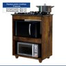 Balcão para Cooktop 5 Bocas 2 Nichos para Forno Siena - Kaike - 6