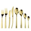 Ver imagem 4 de Faqueiro Ravel Aço Inox Champanhe com Estojo Madeira 101pç Fracalanza