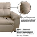 Ver imagem 6 de Sofá Retrátil e Reclinável 3 Lugares 230cm San Miguel Yescasa