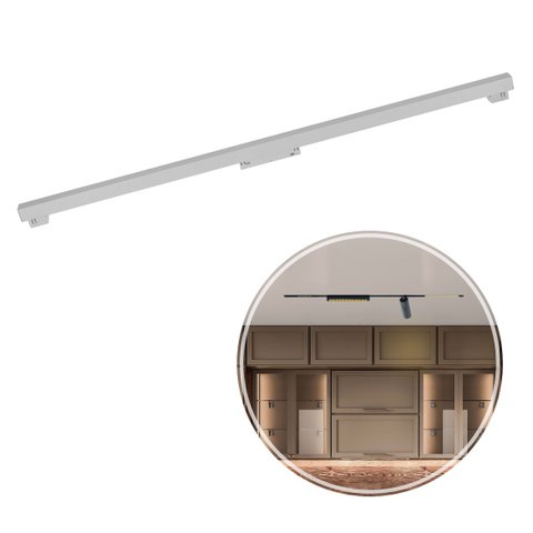 Luminária Difusa Mag. Branco 36W C. Superior P/ Perfil K20 DS9972 Delis ST2804