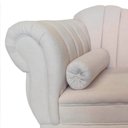 Ver mais imagens de Recamier Decorativo Divã Amsterdã 147cm Lado Direito Bouclé Bege