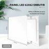 Luminária Painel Plafon Led Embutir Quadrado 48W Bivolt Luz - 4