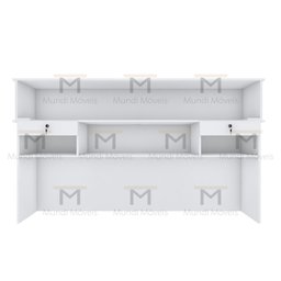 BALCÃO LOJA ATENDIMENTO 55 CM M329.B (CAIXA, LOJA, VALET) MUNDI MOVEIS - 5