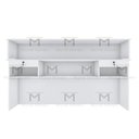 Ver imagem 5 de BALCÃO LOJA ATENDIMENTO 55 CM M329.B (CAIXA, LOJA, VALET) MUNDI MOVEIS