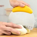Ver imagem 5 de Cortador de Pizza Manual em Inox com Régua para Massas, Pães e Tortas