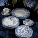 Ver imagem 7 de Aparelho de Jantar Azzura 30 Peças Porcelana Tramontina Azul Decorada 6 Pessoas
