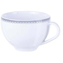Ver imagem 2 de Aparelho de Jantar Azzura 30 Peças Porcelana Tramontina Azul Decorada 6 Pessoas