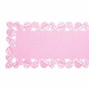 Ver imagem 1 de Caminho de Mesa Borda Ovo Rosa C/1