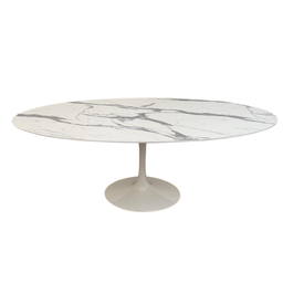 Mesa de Jantar Tulipa Saarinen Oval 180x100cm Modelar Art Moveis - 3