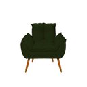 Ver imagem 1 de Poltrona Opala Cadeira Decorativa Balaqui Decor Verde