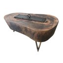 Ver mais imagens de Aquecedor Ecológica Artesanal Madeira Rústica e Pés em Ferro