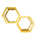 Ver imagem 3 de Nicho Aéreo Heksa Amarelo Acetinado