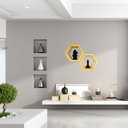 Ver imagem 2 de Nicho Aéreo Heksa Amarelo Acetinado