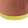 Puff com Compartimento em Veludo e Metal Coleção Design Sofisticado AKZ HOME - 3