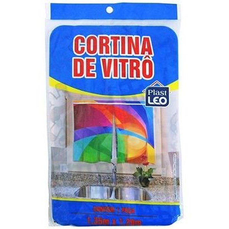 Cortina de Vitrô Polietileno Antimofo Impermeável Atóxico