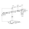 Suporte Mesa Pcyes para 2 Monitores Plmsm02a até 32 Preto - 3