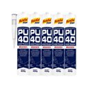 Ver imagem 7 de Kit 5 Adesivo Selante PU 40 Branco Mundial Prime 400ml