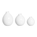 Ver imagem 5 de Trio Vasinho de Mesa Pequeno Oasis Branco Decoração em Cerâmica