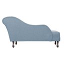 Ver imagem 5 de Recamier Divã Sofá Olivia Psicologia Consultório Linho Azul - Lm Decor