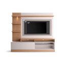 Ver imagem 7 de Rack com Painel para TV até 65 Polegadas com 1 Porta e LED Multimóveis Crcol-RCP024 Madeirado/Off