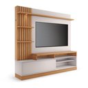 Ver imagem 2 de Rack com Painel para TV até 65 Polegadas com 1 Porta e LED Multimóveis Crcol-RCP024 Madeirado/Off