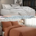 Ver imagem 4 de Jogo King Size Barcelona 100%algodão Premium Conforto Luxo:terracota