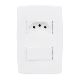 Conjunto Interruptor + Tomada 10a Pial Plus 615074 Legrand - 7