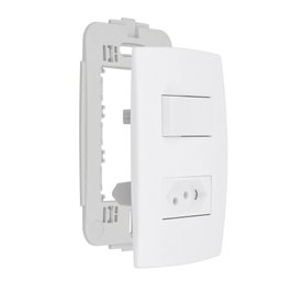 Conjunto Interruptor + Tomada 10a Pial Plus 615074 Legrand - 3