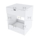 Ver imagem 4 de MÓVEL PET M148.2021.B (MESA DE CABECEIRA DOG, GATO, CAMA) MUNDI MOVEIS