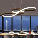 Ver imagem 2 de Lustre Arco Infitino 3 em 1 Pendente Led Iluminaçao Recepçao Restaurante Sala de Jantar Escritorio C