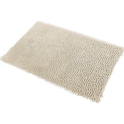 Tapete Banheiro Bolinha Antiderrapante 58cm X 38cm Nude - 2