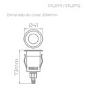 Ver imagem 5 de WAY UP BALIZADOR DE SOLO - STL21711AL/30 - Alumínio