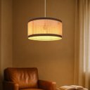 Ver imagem 1 de Luminária de Teto Manhattan Rattan Aconchegante Sofisticado:branco