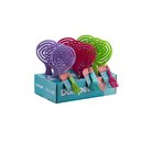 Ver imagem 6 de Display Pente Esc Pirulito 4018 Dompel c/ 9 Pentes - Violeta, Rosa Escuro e Verde Limão