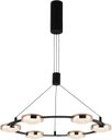 Ver imagem 1 de Pendente Beep Preto Led 45w Kw010g 66cm 3000k Bella Km010b