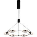 Ver imagem 2 de Pendente Beep Preto Led 45w Kw010g 66cm 3000k Bella Km010b