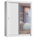 Ver imagem 2 de Guarda-Roupa Infantil Madesa Theo 2 Portas de Correr com Espelho 4 Gavetas Branco Cor:Branco