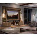 Ver imagem 2 de Estante Com Suporte Tv 65" E Leds Berlim Multimóveis V3384 Madeirada Madeirado