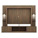 Ver imagem 3 de Estante Com Suporte Tv 65" E Leds Berlim Multimóveis V3384 Madeirada Madeirado
