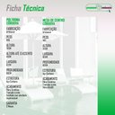 Ver imagem 7 de Conjunto 2 Poltronas e 1 Mesa de Centro Córdova em Aço Carbono e Fibra Sintética Acesse Móveis