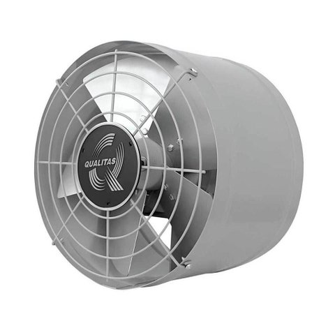 Exaustor Axial 5 Pás 300mm Eq300m4 Alta Rotação 1740rpm 1-5 Hp 110v-220v