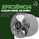 Ver imagem 4 de Exaustor Axial 5 Pás 300mm Eq300m4 Alta Rotação 1740rpm 1-5 Hp 110v-220v