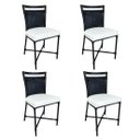 Ver imagem 1 de Kit 4 Cadeira Rio Fibra Sintética e Estofado com Acquablock