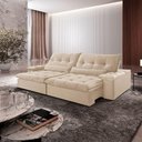 Ver imagem 1 de Sofá Nivus Linho 02 Módulos de 110cm B25cm Meu Sofá Online A294 Linho Creme