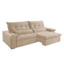 Ver imagem 5 de Sofá Nivus Linho 02 Módulos de 110cm B25cm Meu Sofá Online A294 Linho Creme