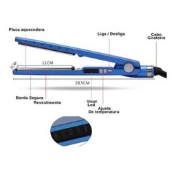 Melhor Chapinha Prancha Profissional Titanium 1/4 até 450ºf - 4