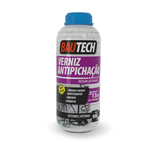 Bautech Verniz Antipichação Incolor 900ml