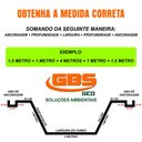 Ver imagem 3 de Lona Geomembrana Pead Muro Arrimo 0,5mm-12,00 X 1,50 (18mts)