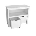 Ver imagem 4 de Organizador Infantil Adonis MDF 72cm Branco Woodcore